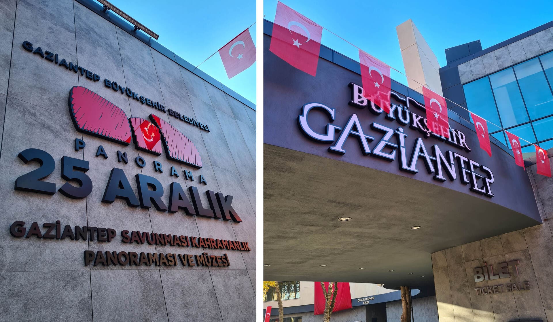 25 Aralık Panorama Müzesi / Kurumsal İç ve Dış Yönlendirme Çalışması