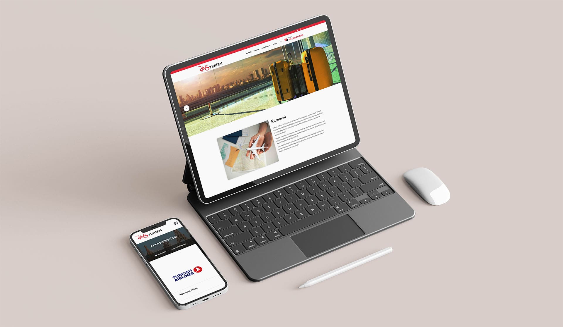 As Turizm / Kurumsal Web Sitesi