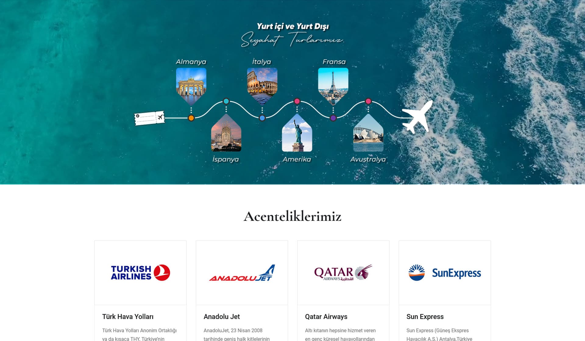 As Turizm / Kurumsal Web Sitesi