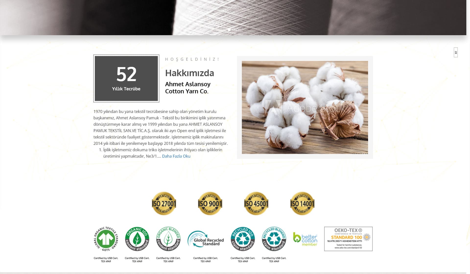 Ahmet Aslansoy / Kurumsal Web Sitesi