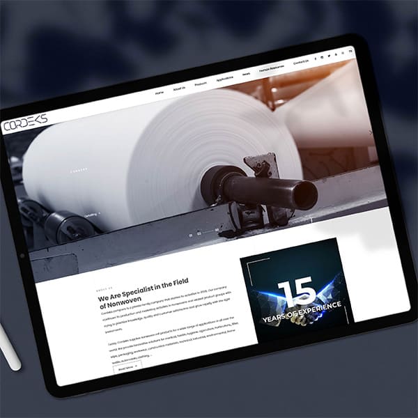 Cordeks Tekstil / Kurumsal Web Sitesi