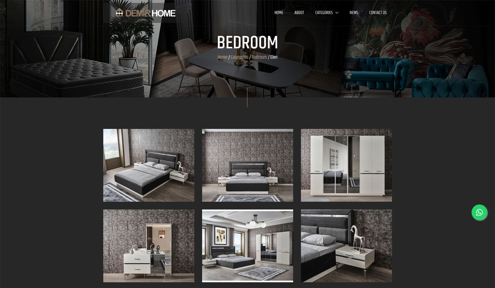 Demir Home / Kurumsal Web Sitesi