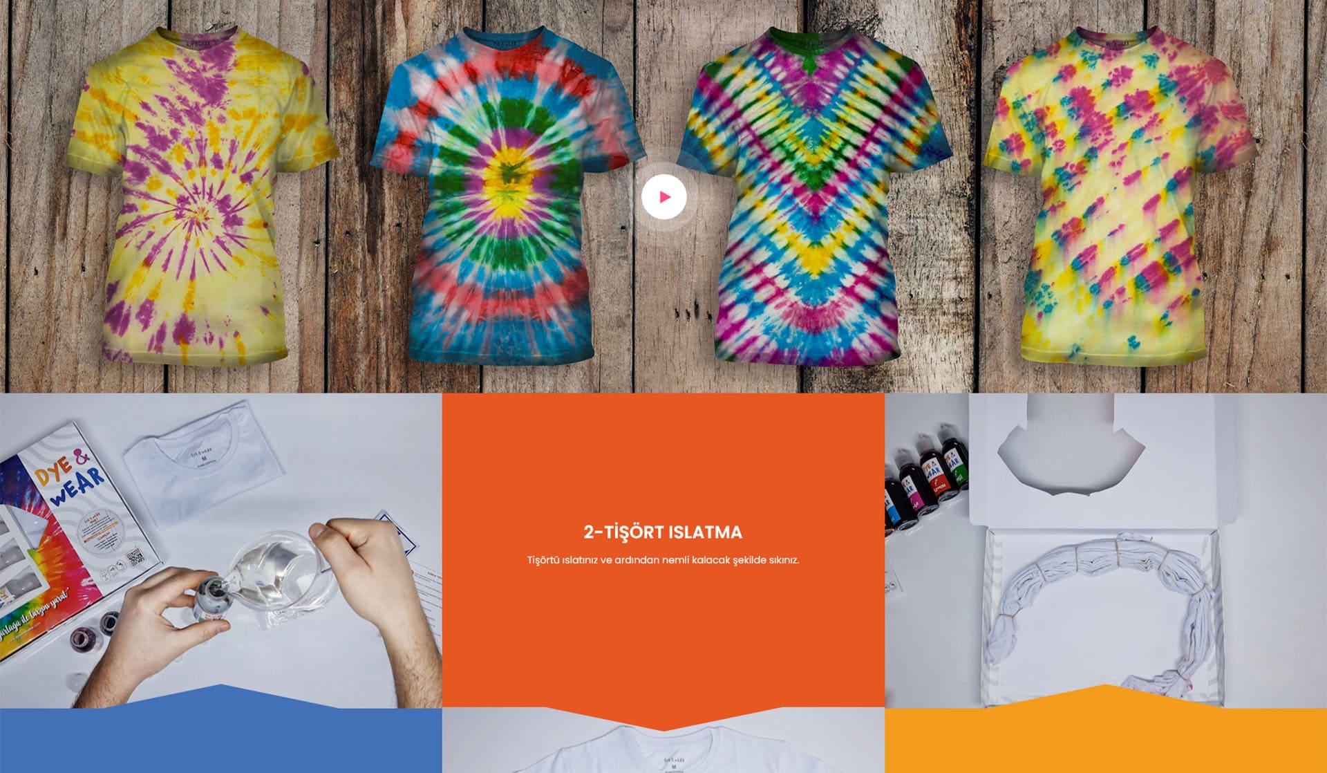 Dye & Wear / Kurumsal Web Sitesi