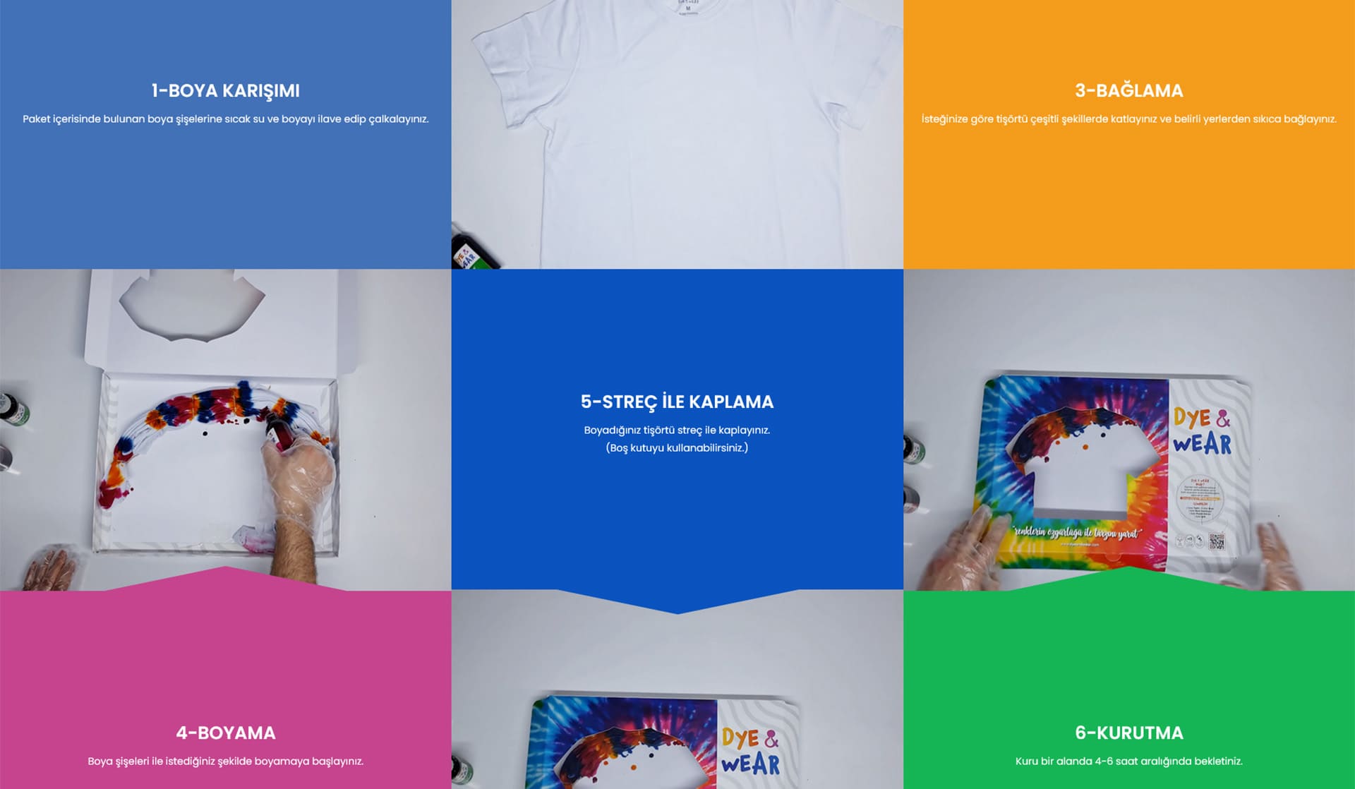 Dye & Wear / Kurumsal Web Sitesi