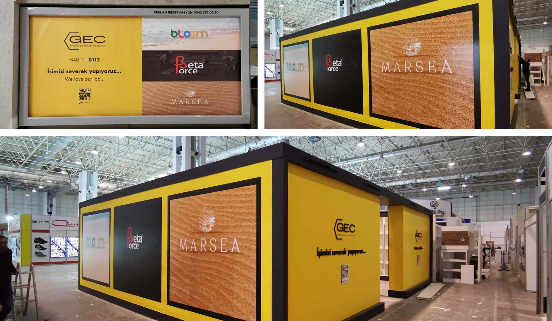 Geç Kimya / Fuar Stand Tasarım Çalışması