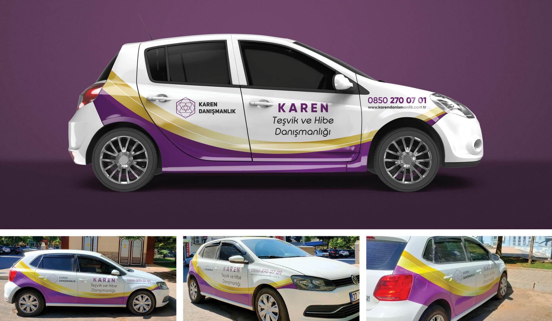 Karen Danışmanlık / Araç Giydirme Çalışması