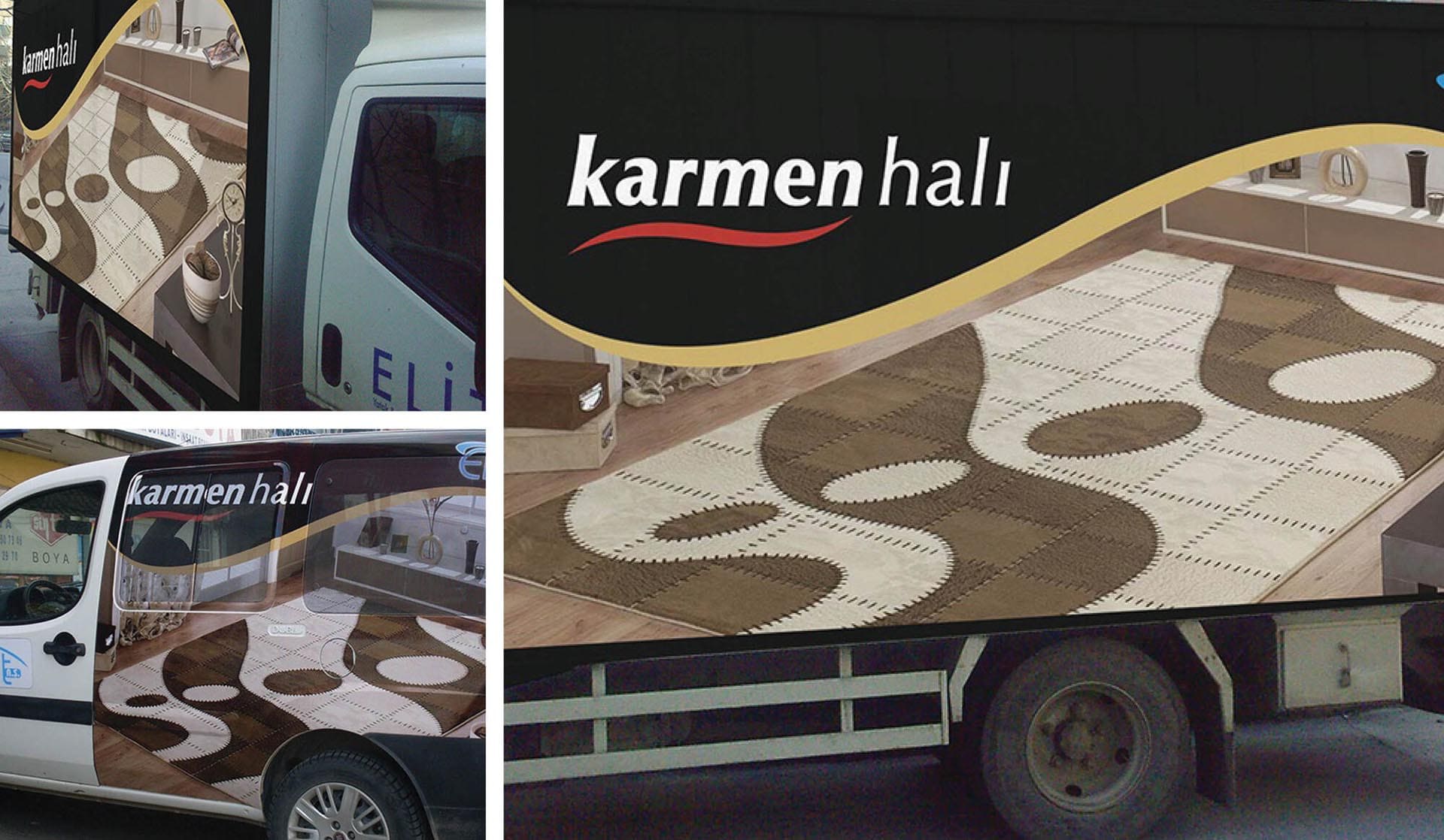 Karmen Halı / Araç Giydirme Çalışması