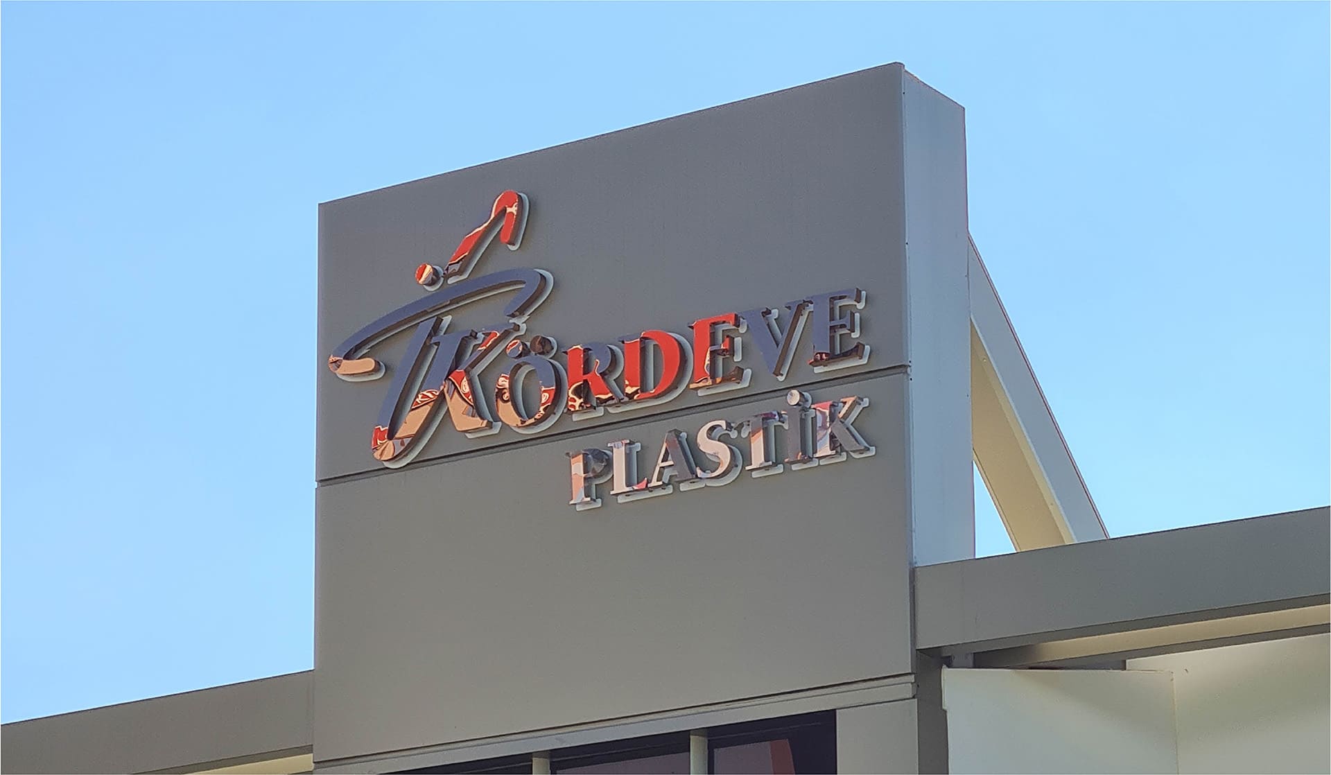 Kördeve Plastik / Işıklı Krom Harf Çalışması
