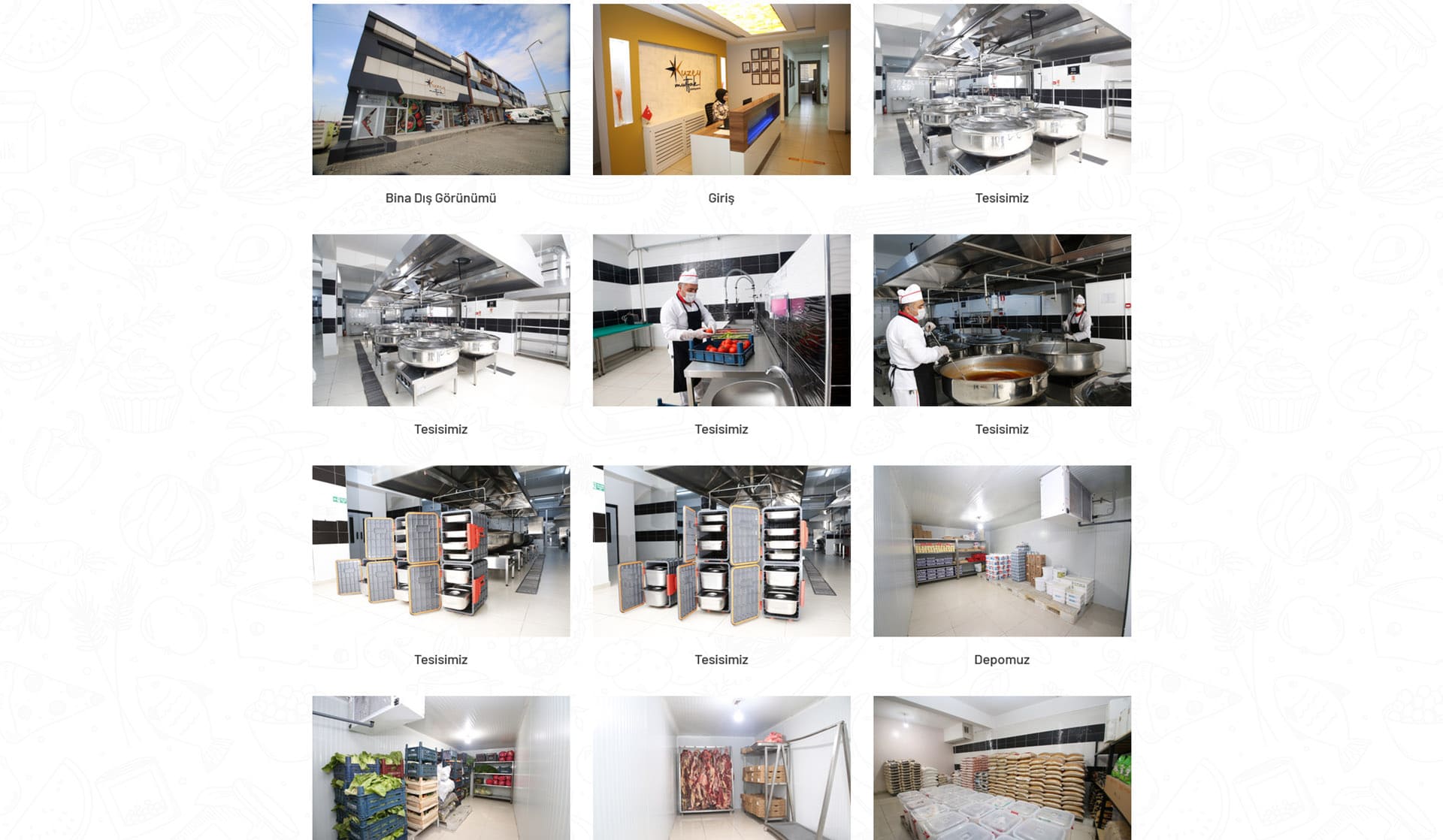 Kuzey Mutfak / Kurumsal Web Sitesi