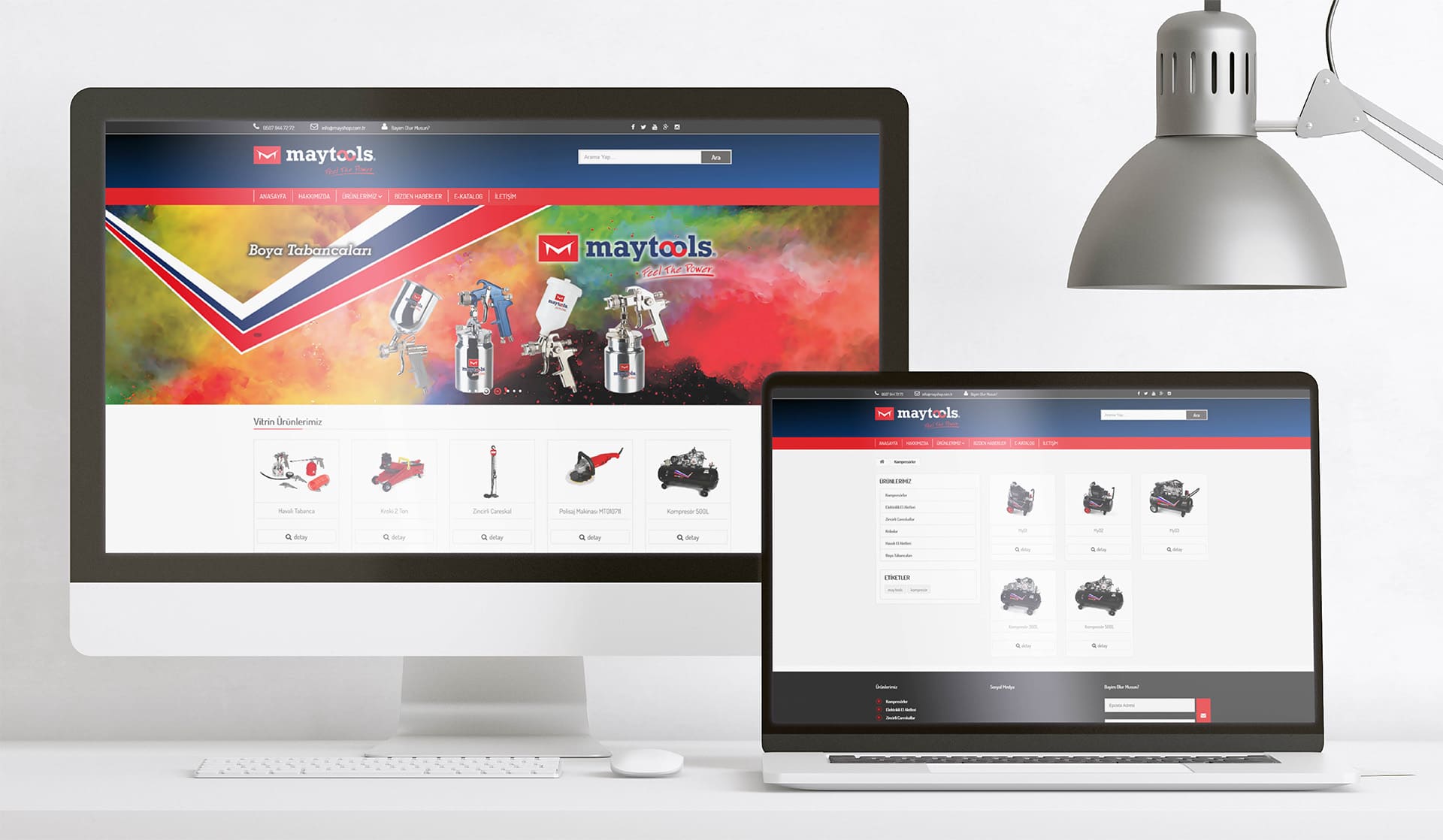 Maytools / Kurumsal Web Sitesi