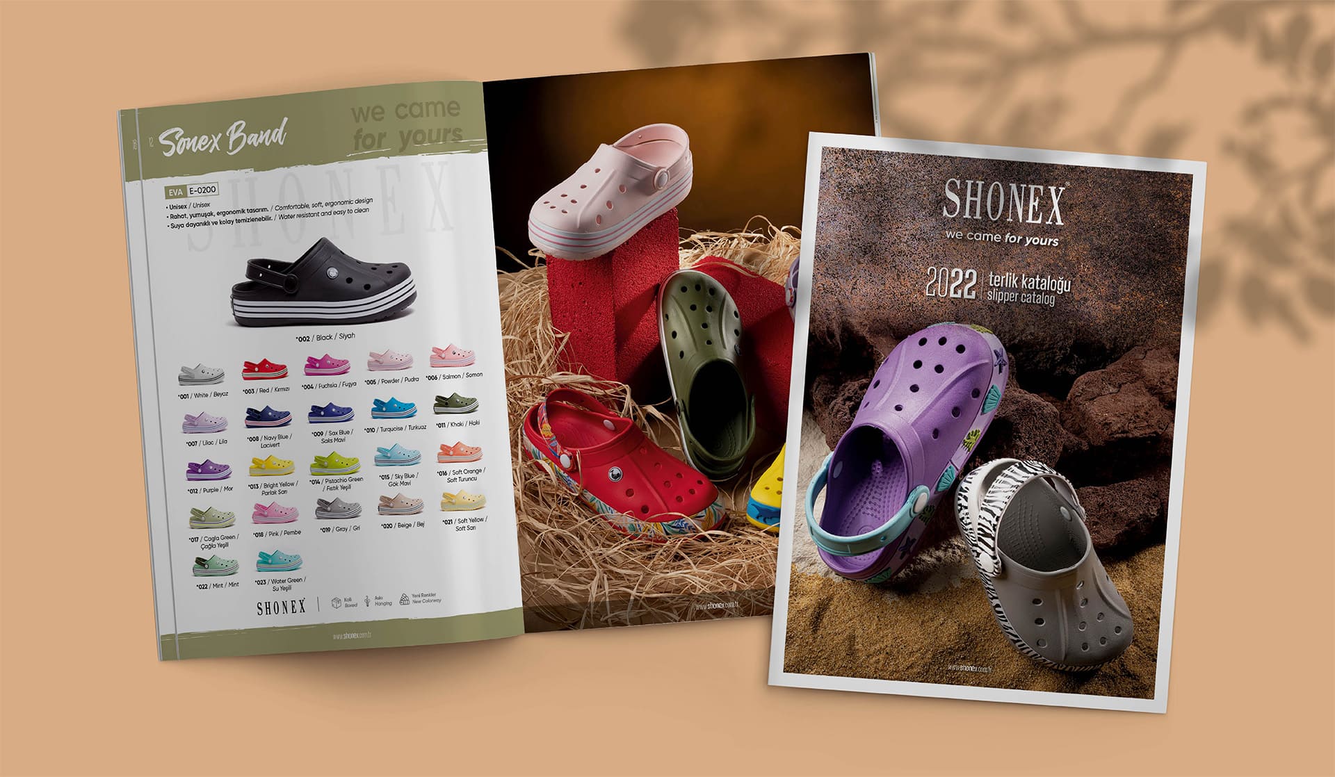 Sonex / Katalog Tasarımı