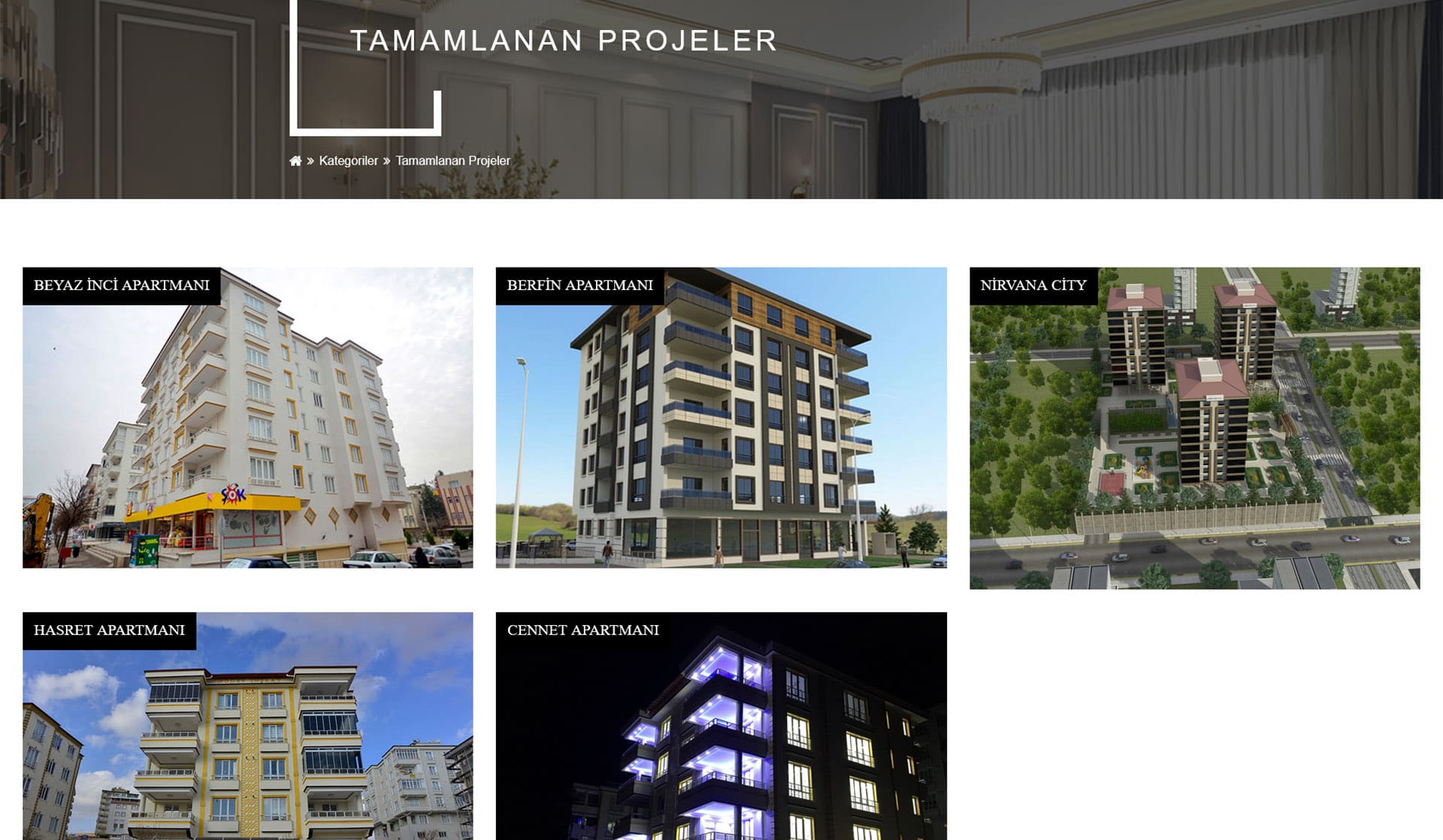 Tanin Modew Yapı / Kurumsal Web Sitesi