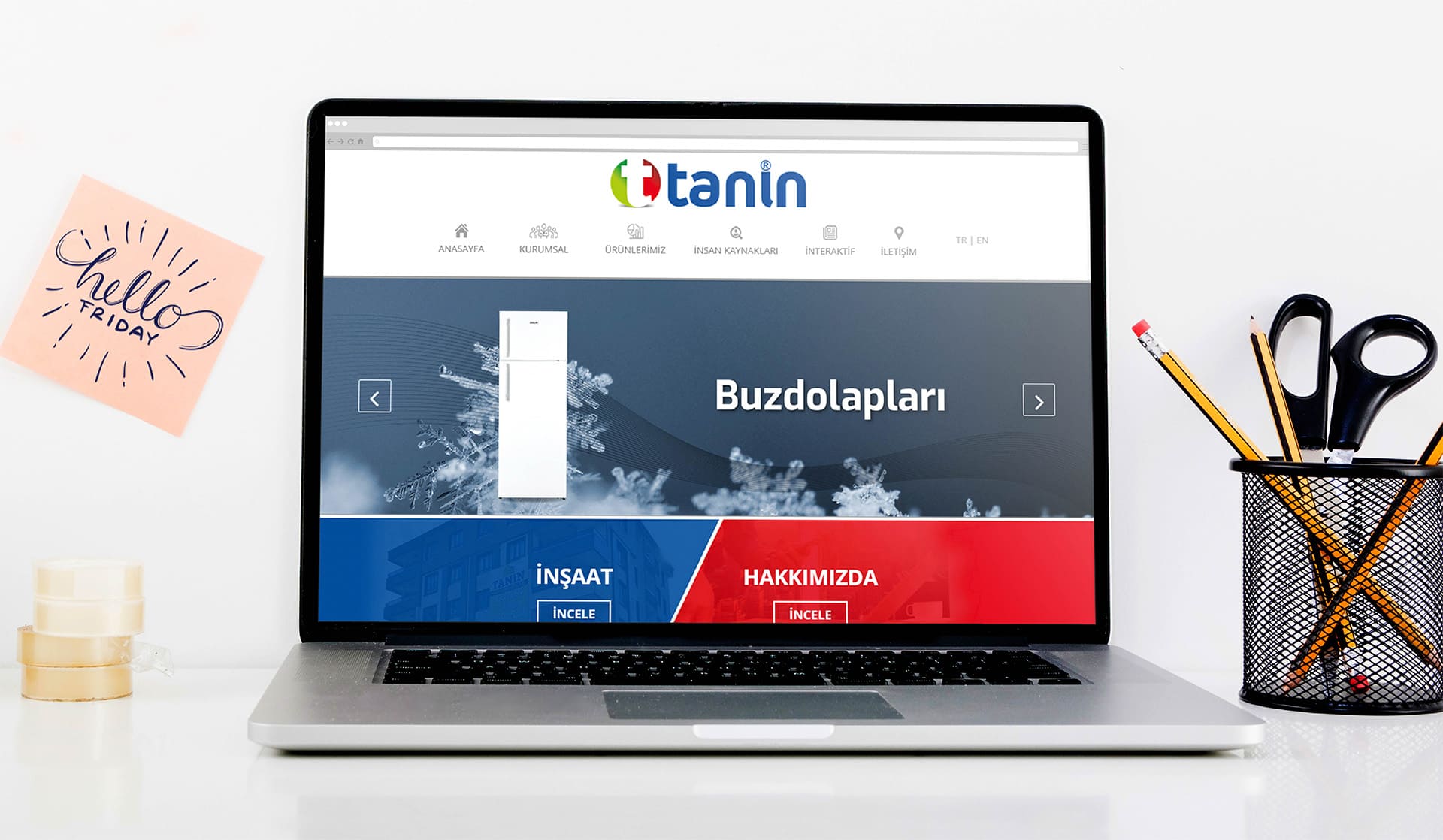 Tanin Dış Ticaret / Kurumsal Web Sitesi