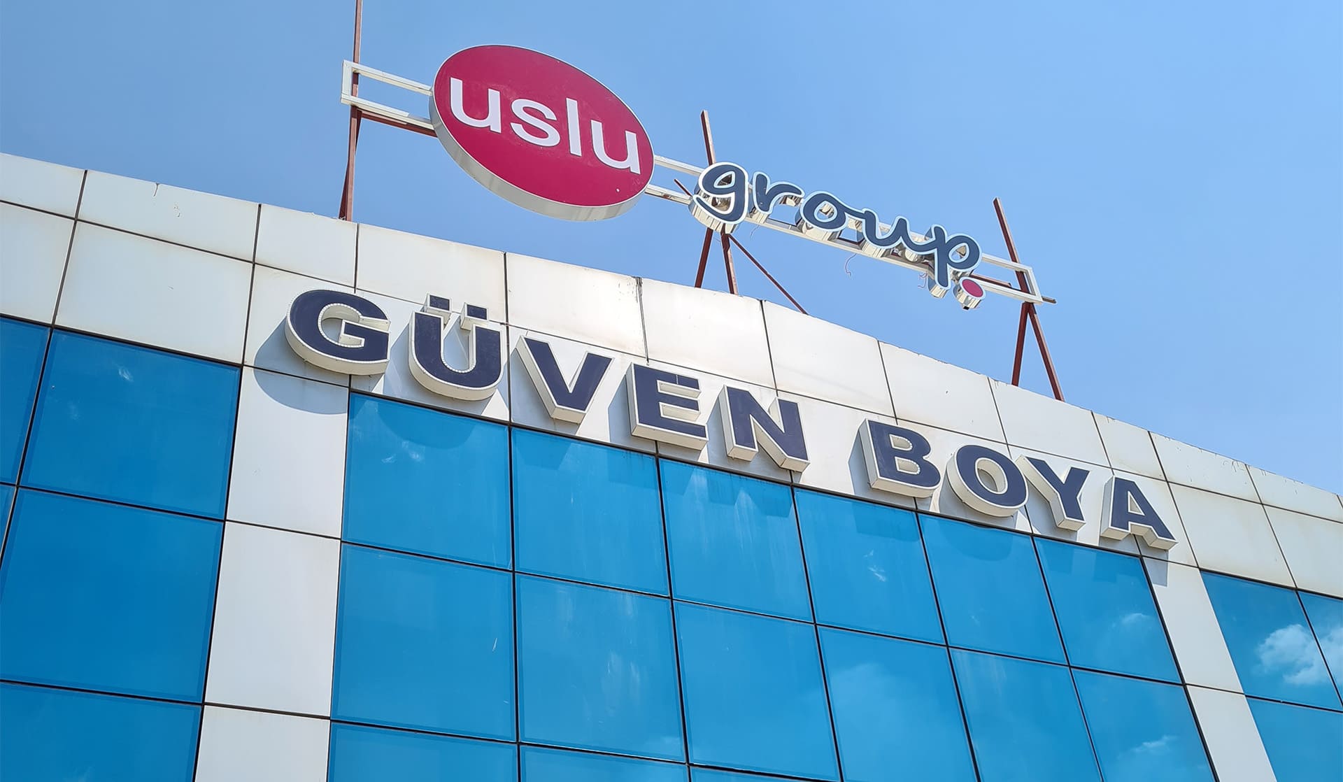 Uslu Güven Boya Fabrika 2 / Aleminyum Işıklı Kutu Harf Çalışması